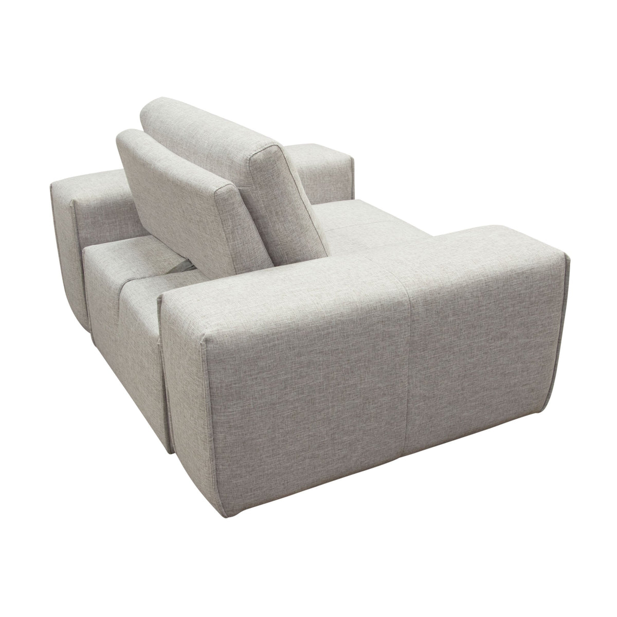 Jazz Adjustable Backrest Modular Sectional – top view – Lusso Furniture Miami