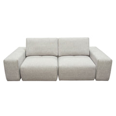 Jazz Adjustable Backrest Modular Sectional – 2-Seater with Adjustable Backrests / Light Brown Fabric – alternate view – Lusso Furniture Miami
