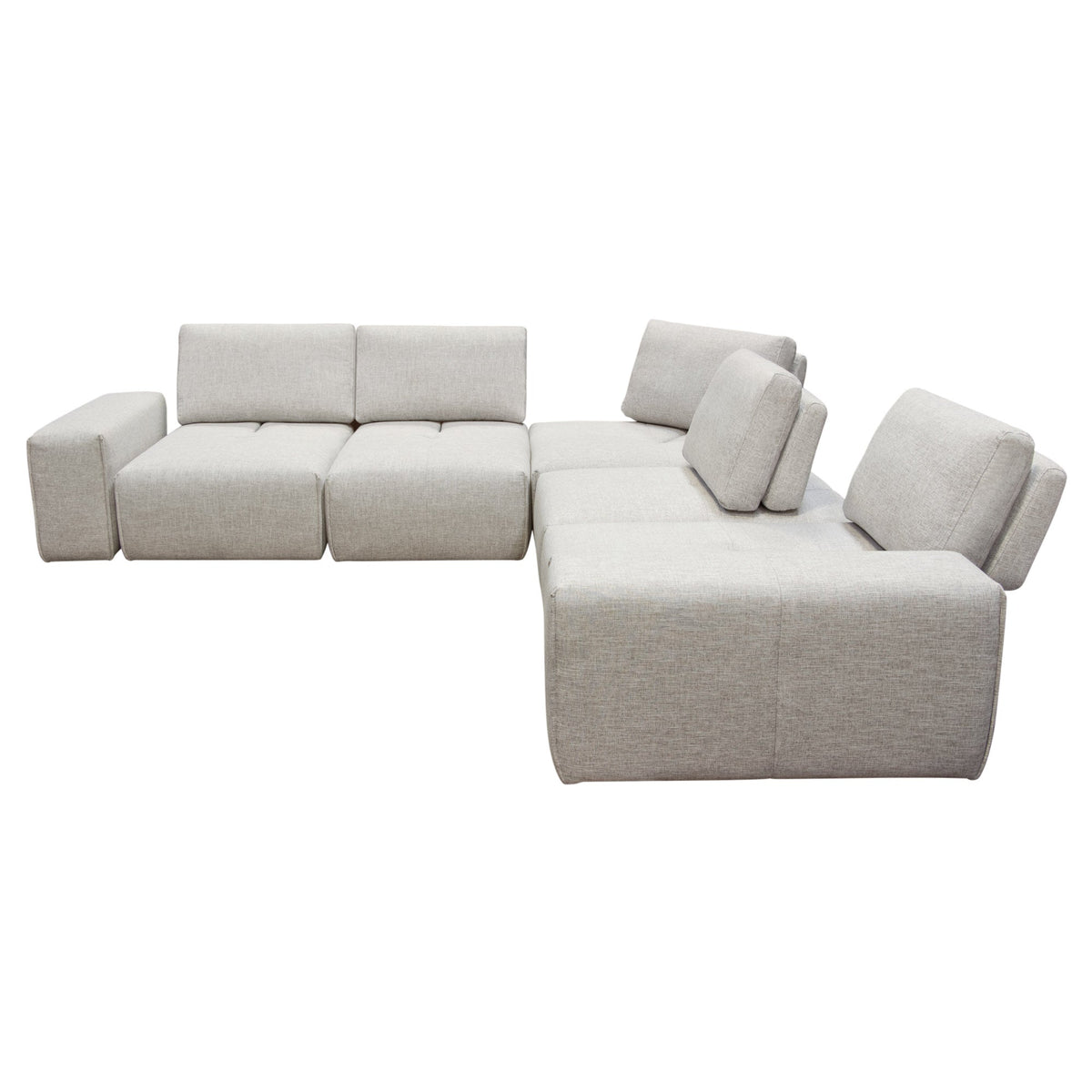 Jazz Adjustable Backrest Modular Sectional – view 27 – Lusso Furniture Miami