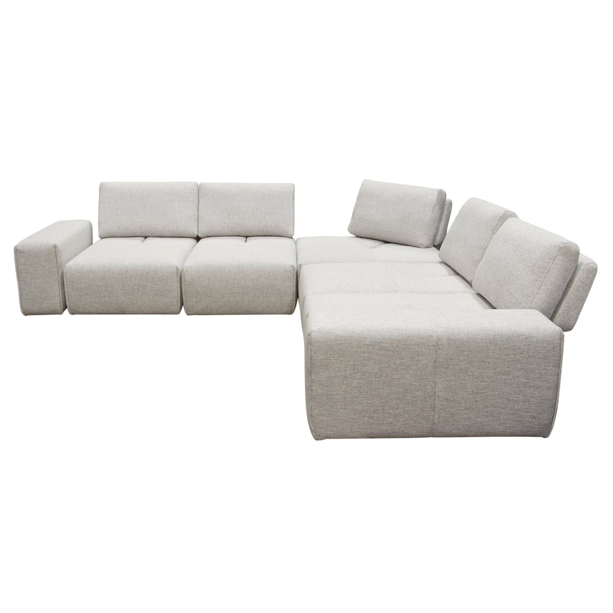 Jazz Adjustable Backrest Modular Sectional – view 28 – Lusso Furniture Miami