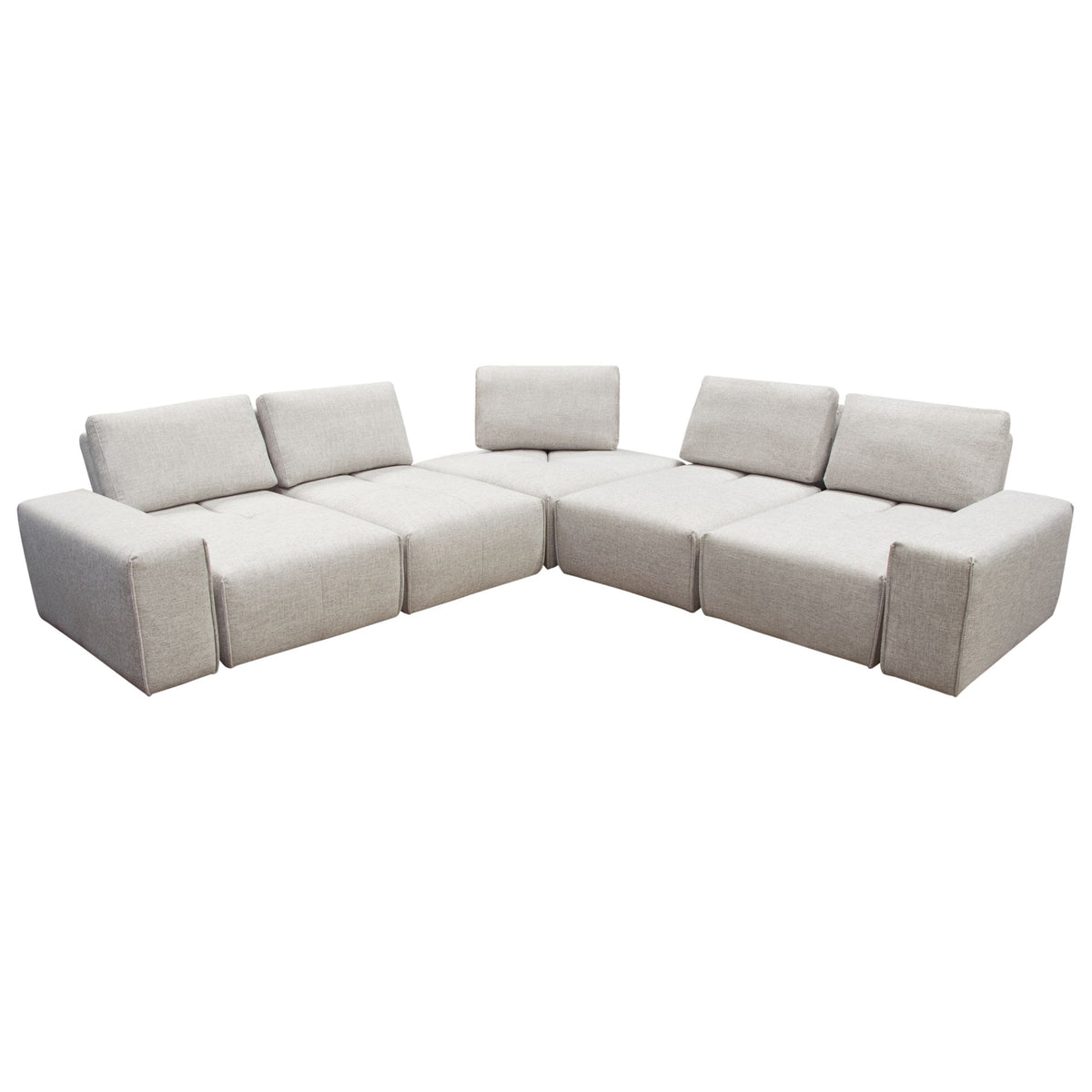 Jazz Adjustable Backrest Modular Sectional – view 30 – Lusso Furniture Miami