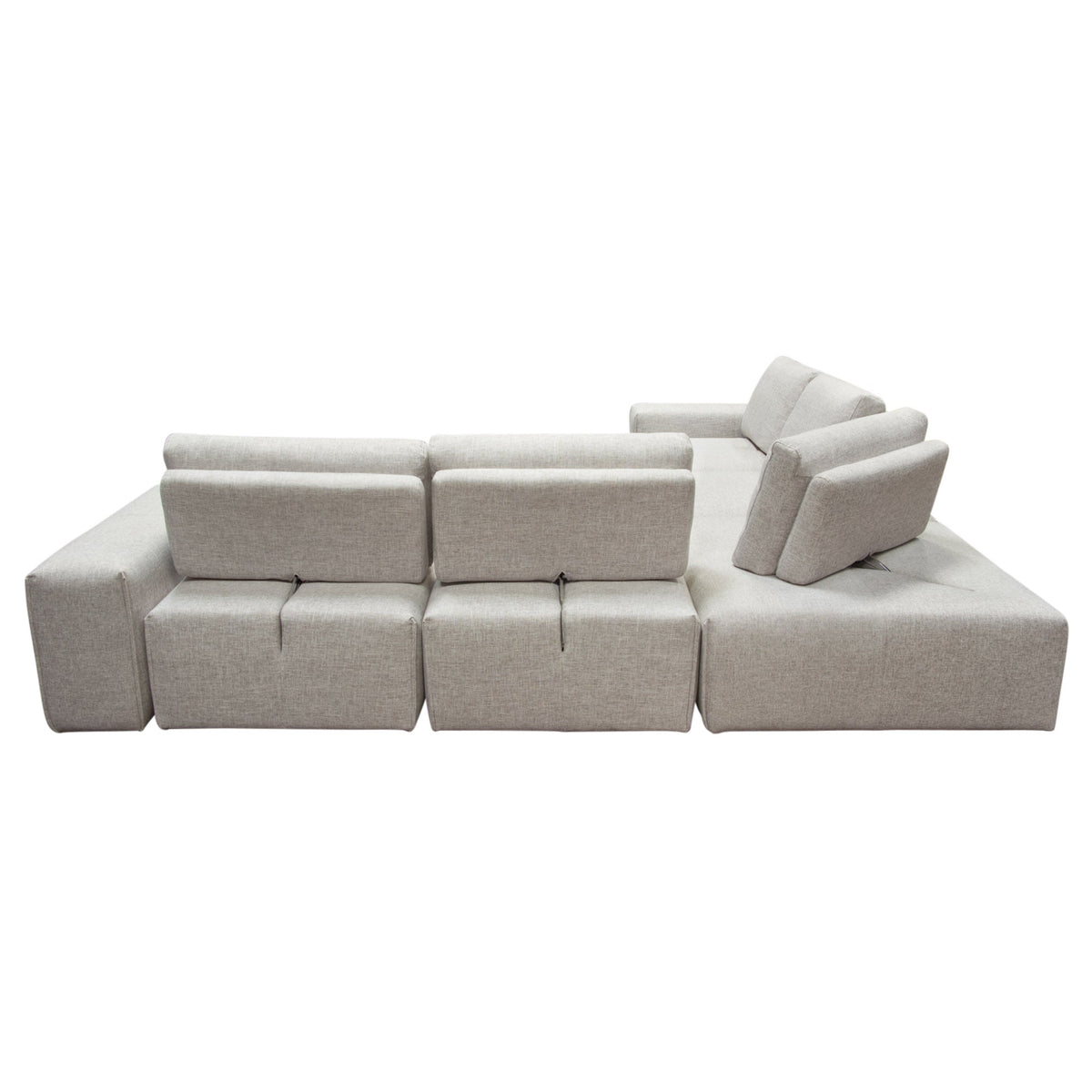 Jazz Adjustable Backrest Modular Sectional – view 31 – Lusso Furniture Miami