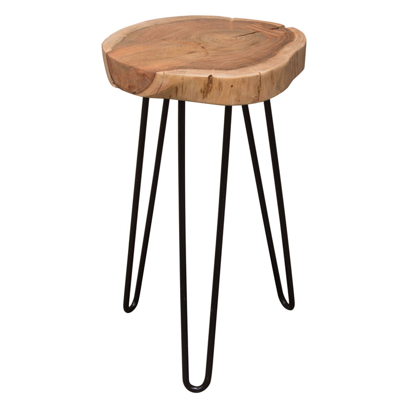 Joss Live Edge Hairpin End Table-zoom-