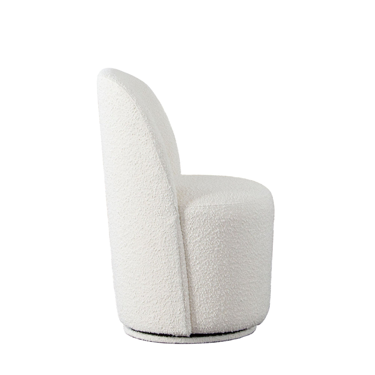 Kendall Swivel Dining Chair Set – room setting – Lusso Furniture Miami