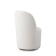 Kendall Swivel Dining Chair Set – back view – Lusso Furniture Miami