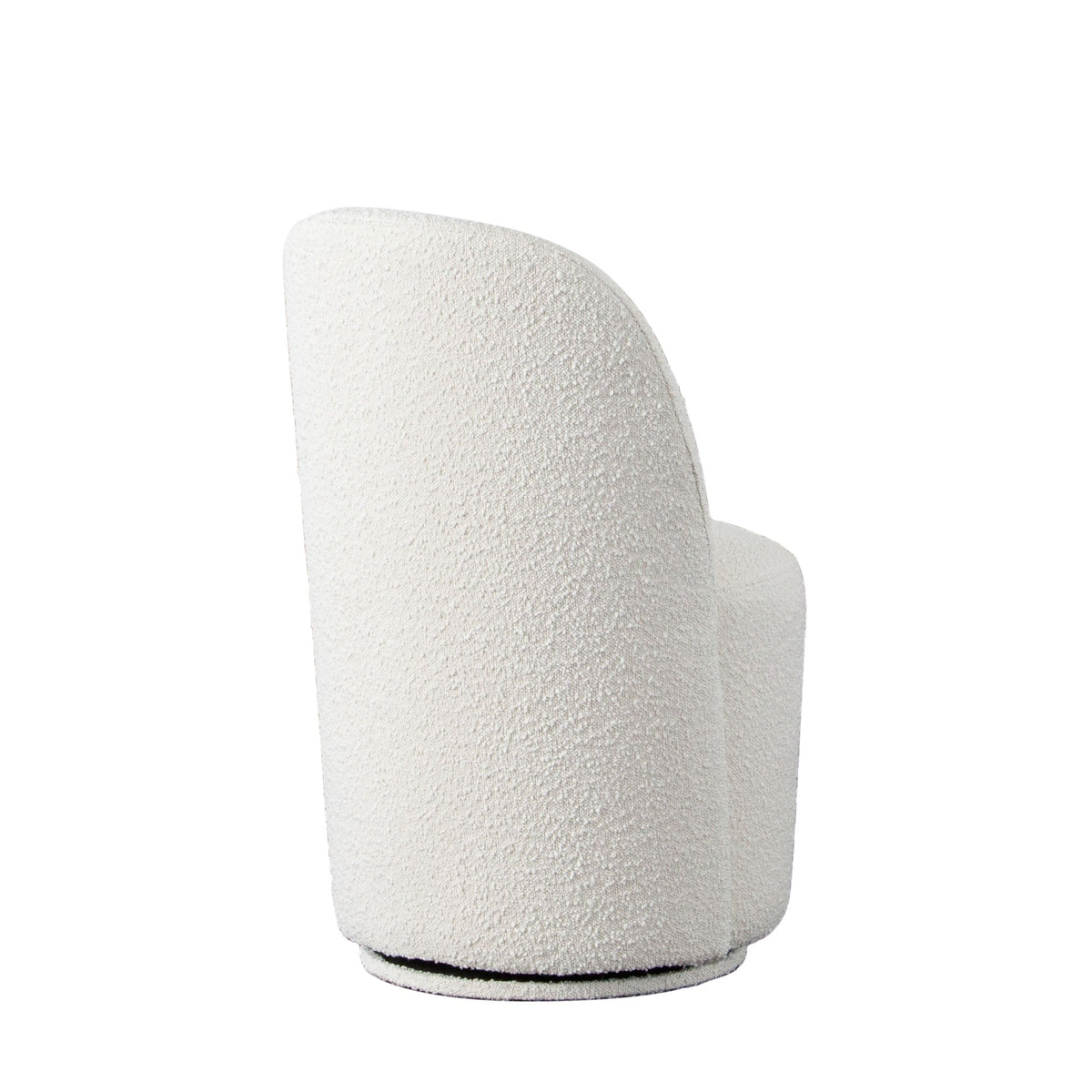 Kendall Swivel Dining Chair Set – back view – Lusso Furniture Miami