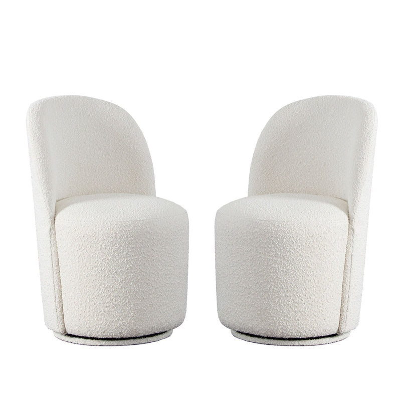 Kendall Swivel Dining Chair Set-zoom-