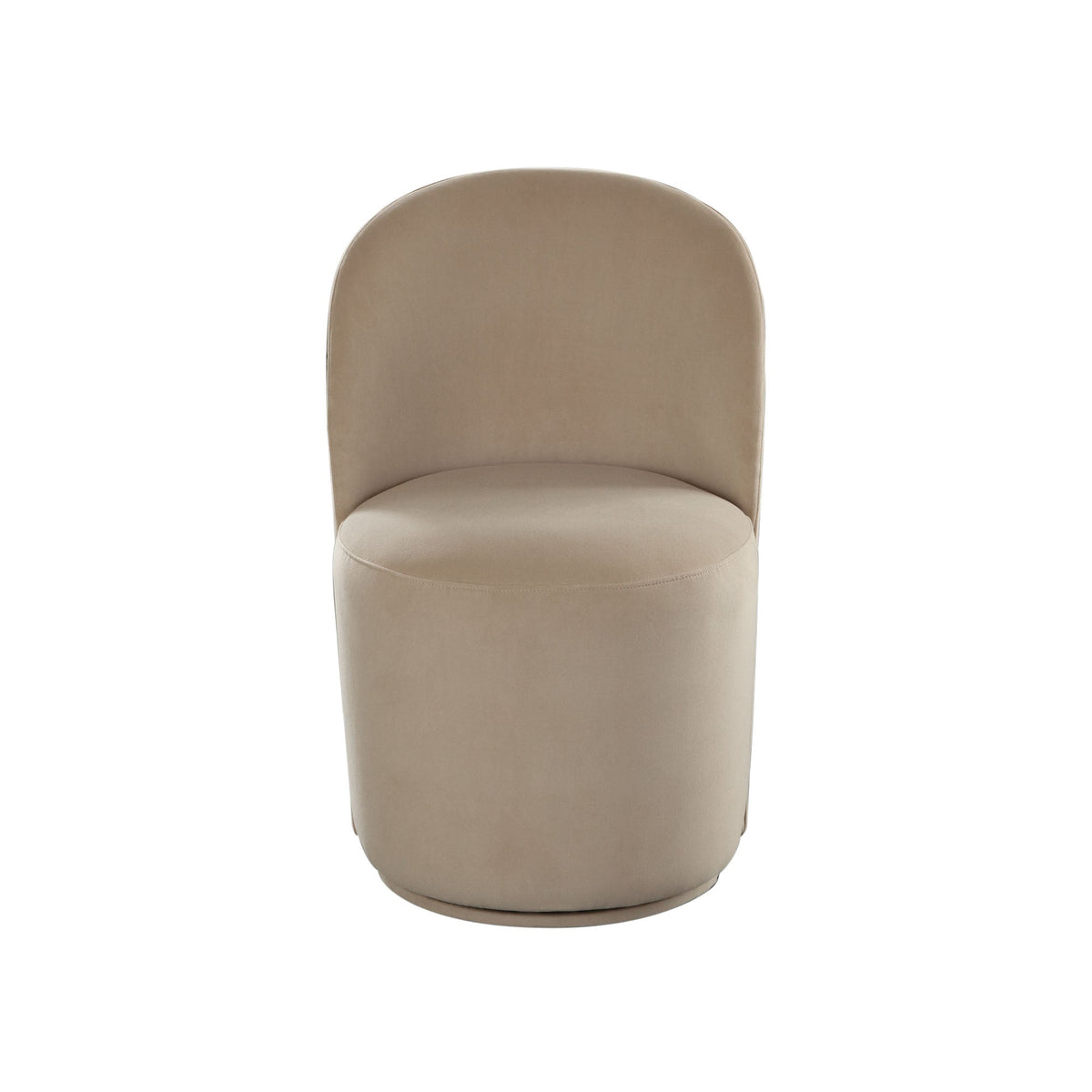 Kendall Swivel Dining Chair Set – finish detail – Lusso Furniture Miami
