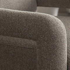 Kona Open Arm Accent Chair – top view – Lusso Furniture Miami