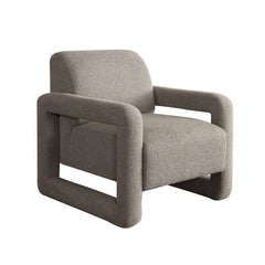 Kona Open Arm Accent Chair – angle view – Lusso Furniture Miami