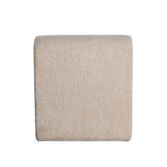 Lana Shearling Armless Accent Chair – room setting – Lusso Furniture Miami
