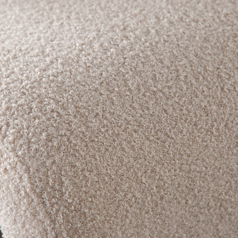 Lana Shearling Armless Dining Chair-zoom-