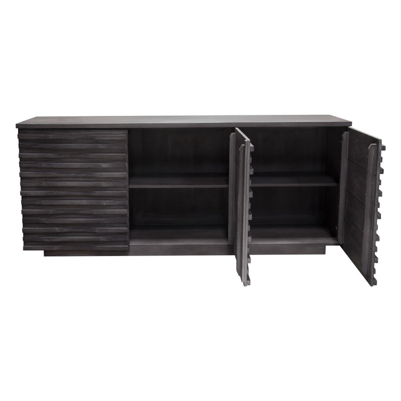 Bastille Acacia Wood Sideboard-zoom-