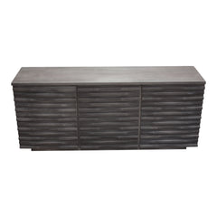 Bastille Acacia Wood Sideboard – detail – Lusso Furniture Miami