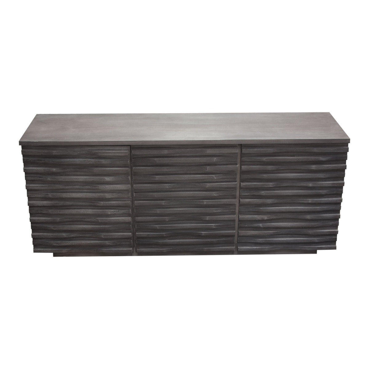 Bastille Acacia Wood Sideboard – detail – Lusso Furniture Miami