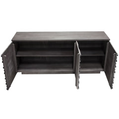 Bastille Acacia Wood Sideboard – room setting – Lusso Furniture Miami