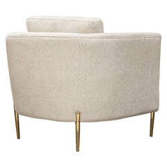Lane Curved Back Accent Chair – room setting – Lusso Furniture Miami