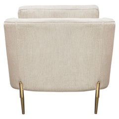 Lane Curved Back Accent Chair – back view – Lusso Furniture Miami