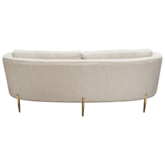Lane Curved Back Fabric Sofa – top view – Lusso Furniture Miami