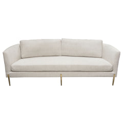 Lane Curved Back Fabric Sofa – close-up – Lusso Furniture Miami