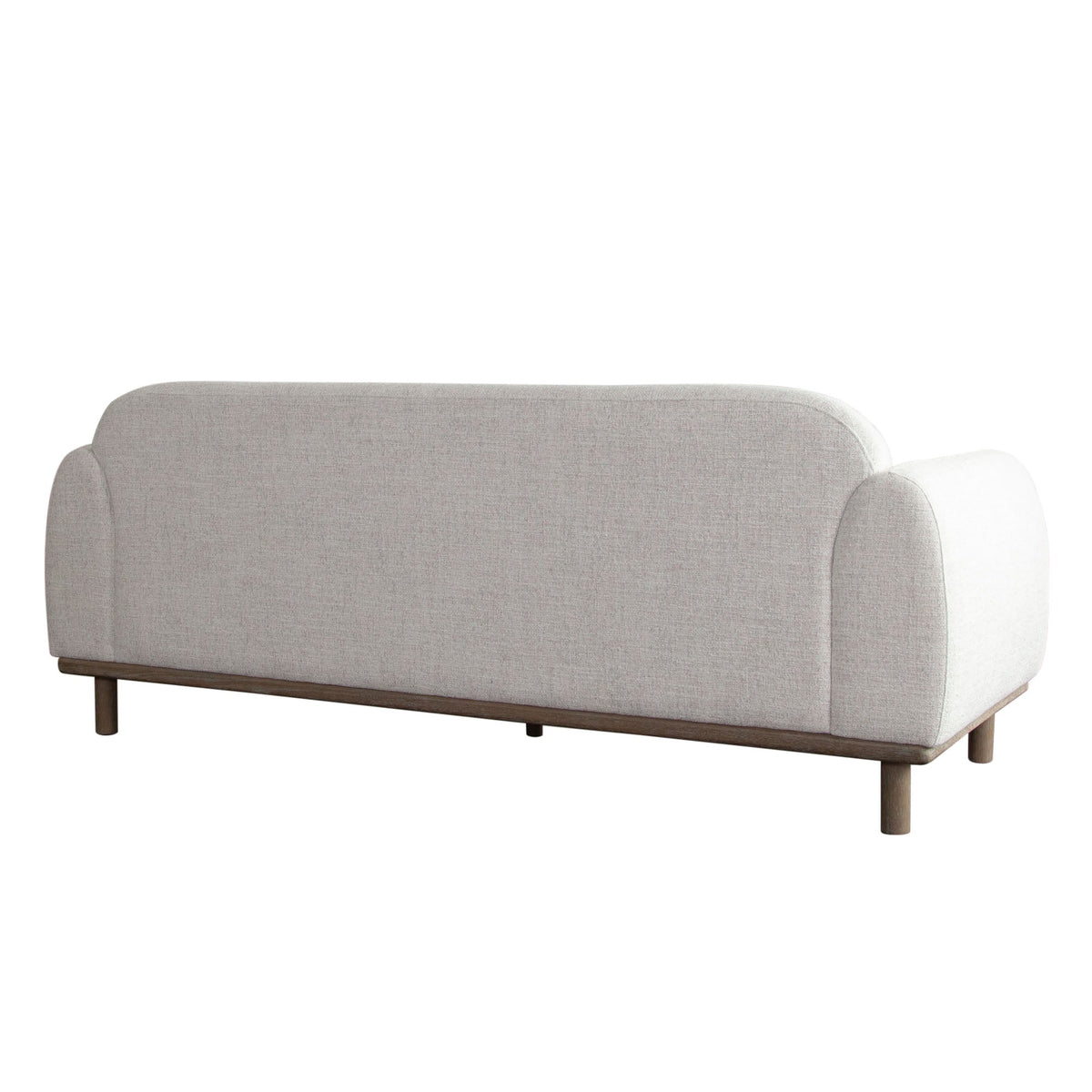 Larson Wood Trim Sofa – detail – Lusso Furniture Miami