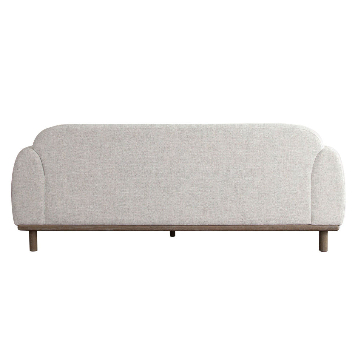 Larson Wood Trim Sofa – room setting – Lusso Furniture Miami