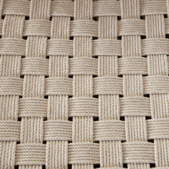 Laurel Woven Rope Accent Chair – close-up – Lusso Furniture Miami