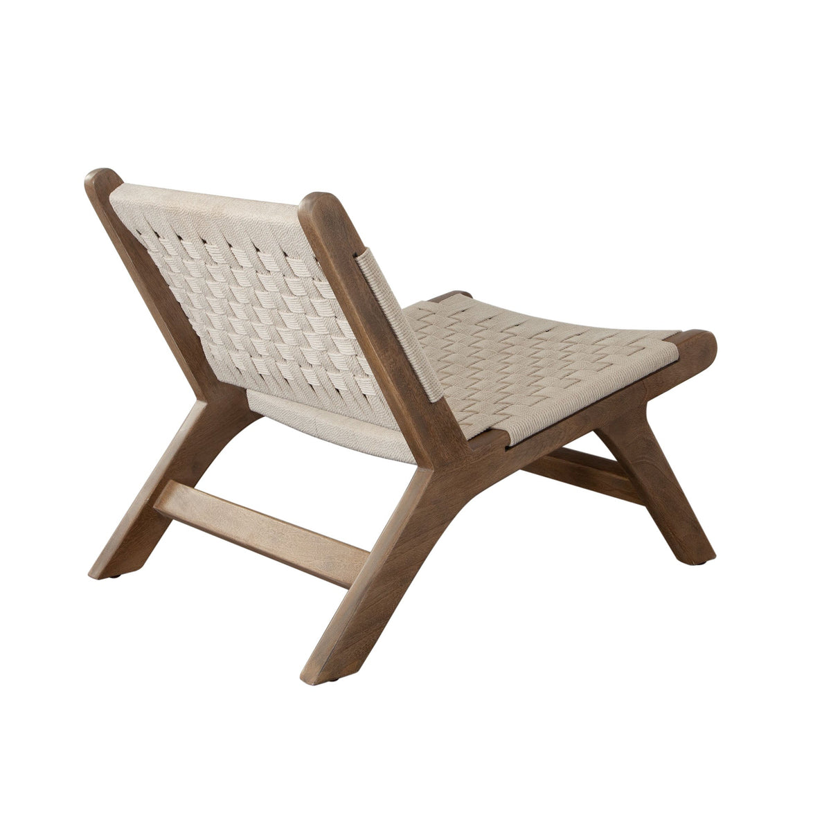 Laurel Woven Rope Accent Chair – detail – Lusso Furniture Miami