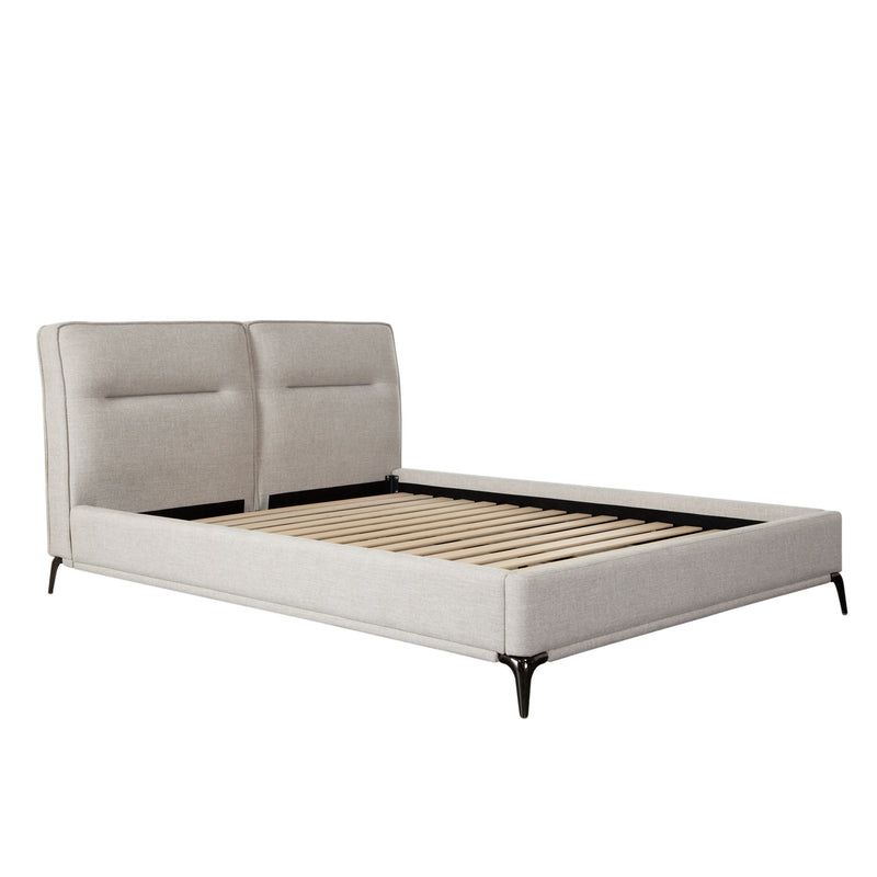 Leandro Low Profile Upholstered Bed-zoom-