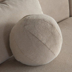 Lena Faux Alpaca Modular Sofa – finish detail – Lusso Furniture Miami