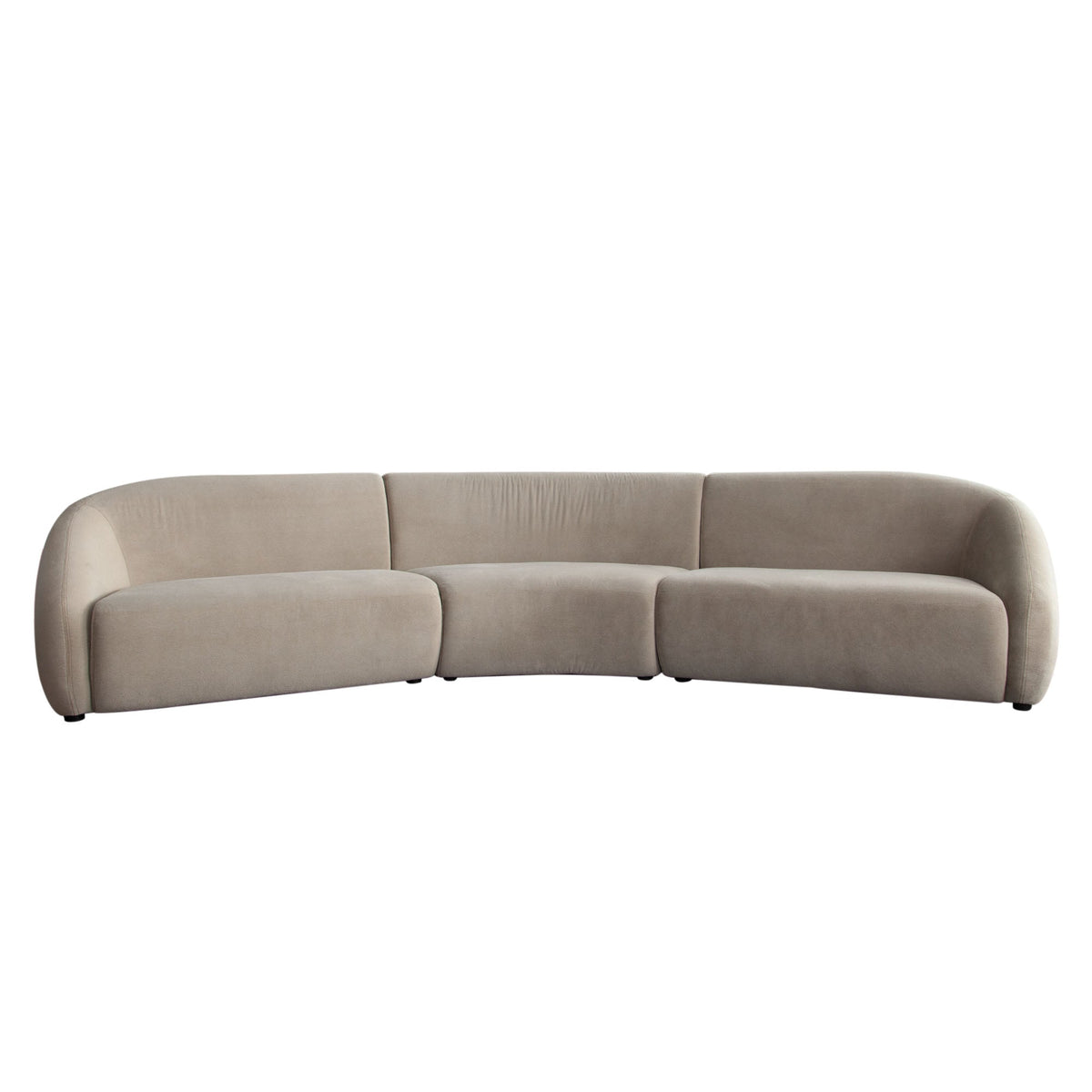 Lena Faux Alpaca Modular Sofa – detail – Lusso Furniture Miami