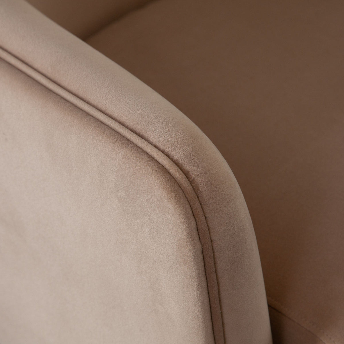 Leyah Performance Velvet Accent Chair – back view – Lusso Furniture Miami