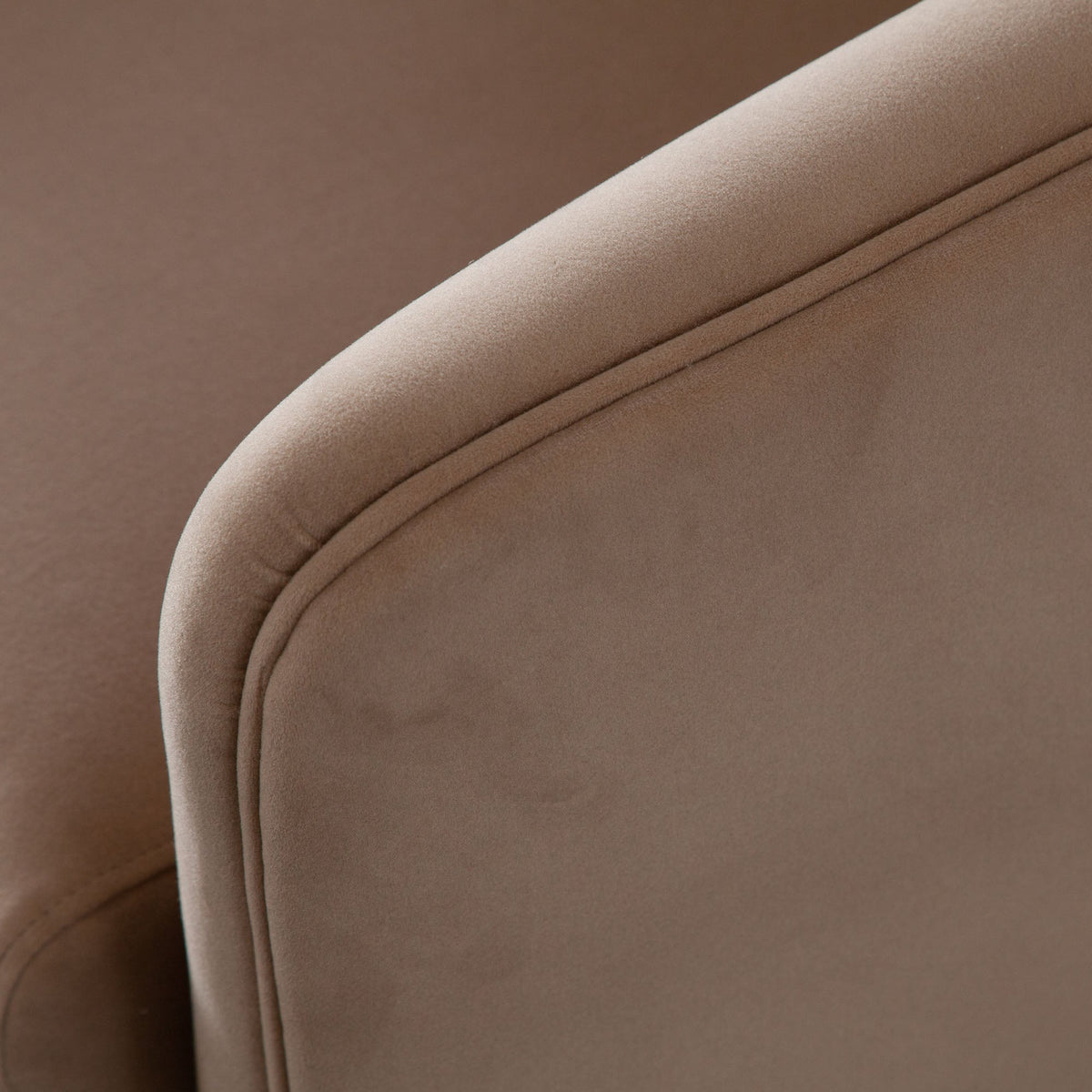 Leyah Performance Velvet Accent Chair – top view – Lusso Furniture Miami