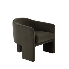 Leyah Performance Velvet Accent Chair – finish detail – Lusso Furniture Miami