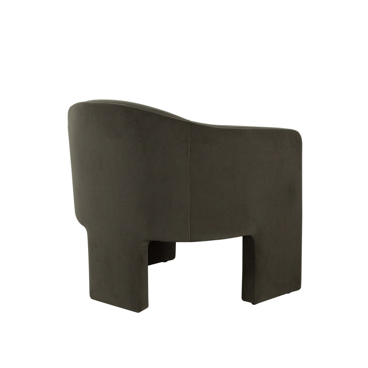 Leyah Performance Velvet Accent Chair – view 12 – Lusso Furniture Miami