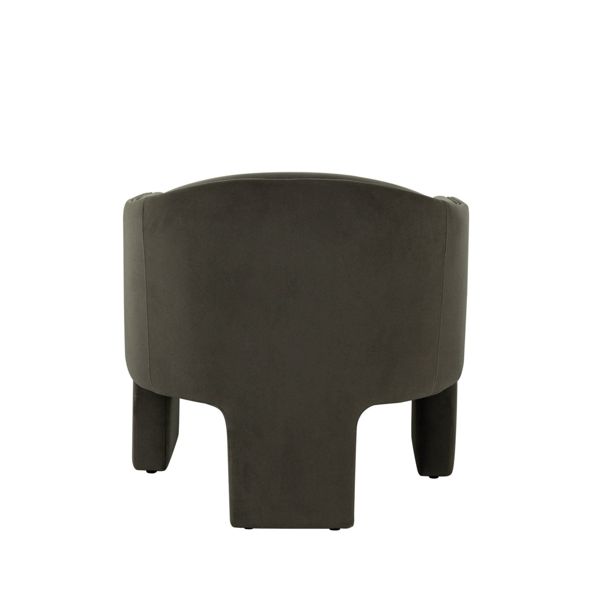 Leyah Performance Velvet Accent Chair – view 13 – Lusso Furniture Miami