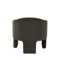 Leyah Performance Velvet Accent Chair – view 13 – Lusso Furniture Miami