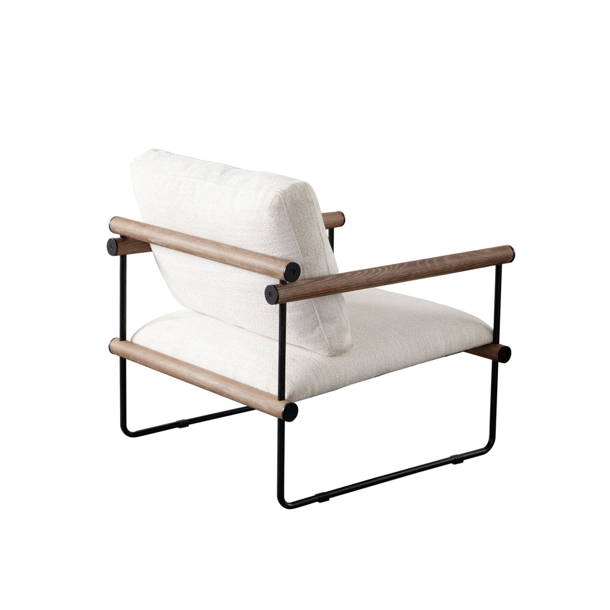 Liam Metal Frame Accent Chair – detail – Lusso Furniture Miami