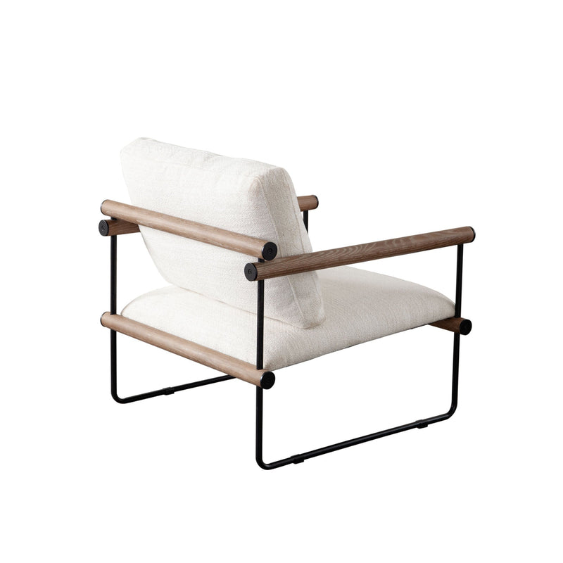 Liam Metal Frame Accent Chair-zoom-