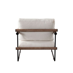 Liam Metal Frame Accent Chair – room setting – Lusso Furniture Miami