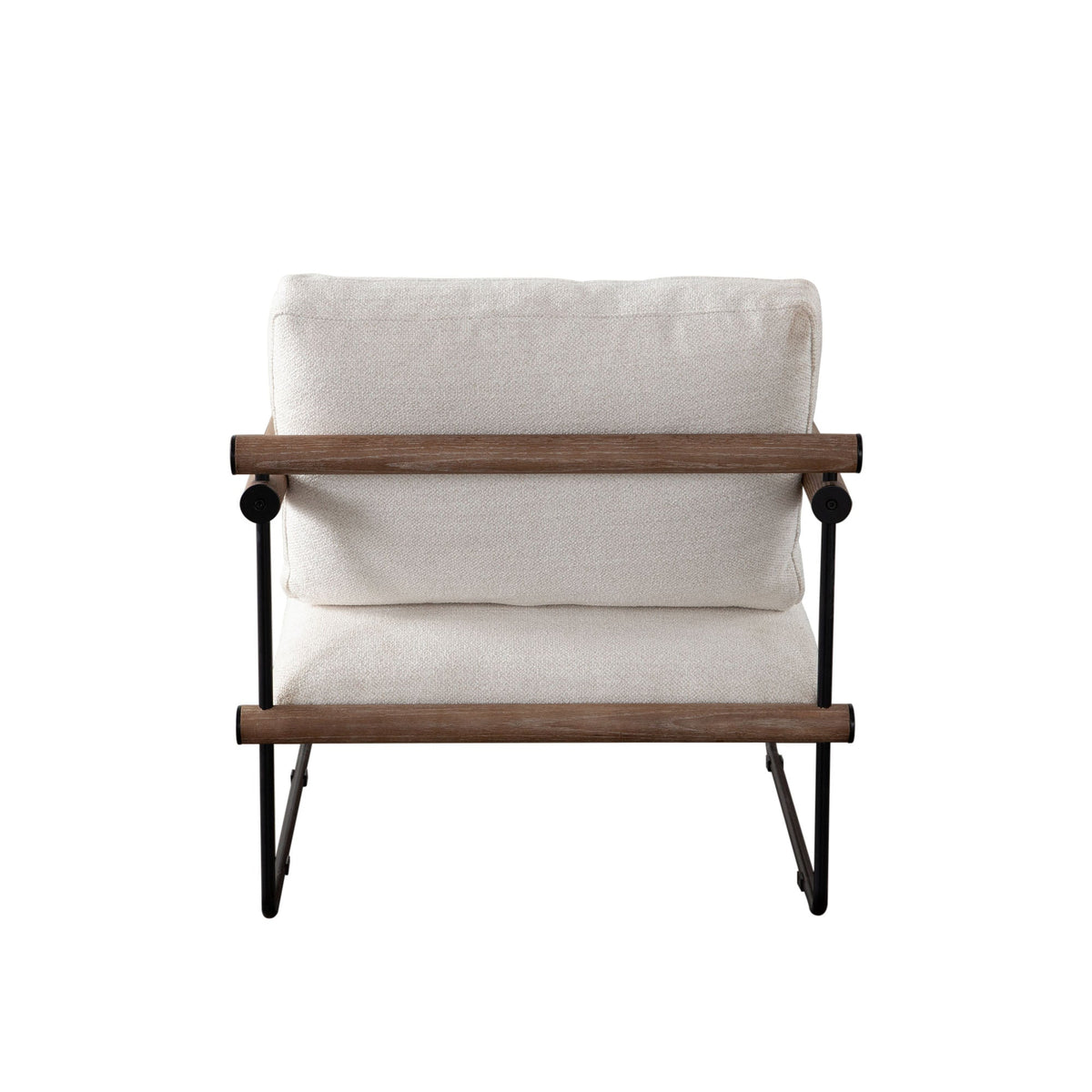 Liam Metal Frame Accent Chair – room setting – Lusso Furniture Miami