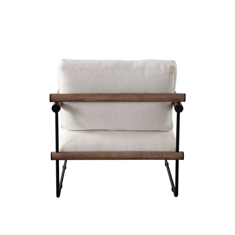 Liam Metal Frame Accent Chair-zoom-