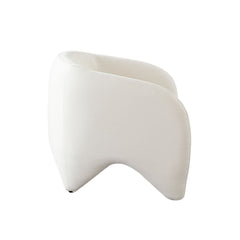 Link Contoured Arm Accent Chair – side view – Lusso Furniture Miami