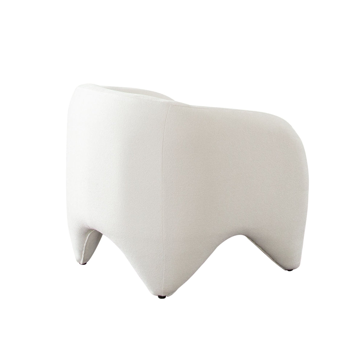 Link Contoured Arm Accent Chair – detail – Lusso Furniture Miami