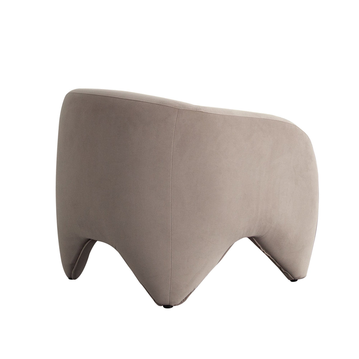 Link Contoured Arm Accent Chair – view 12 – Lusso Furniture Miami
