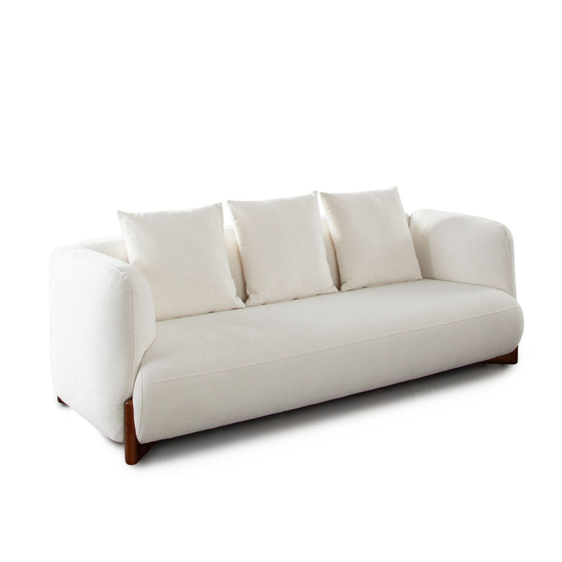 Link Curved Fabric Sofa-zoom-