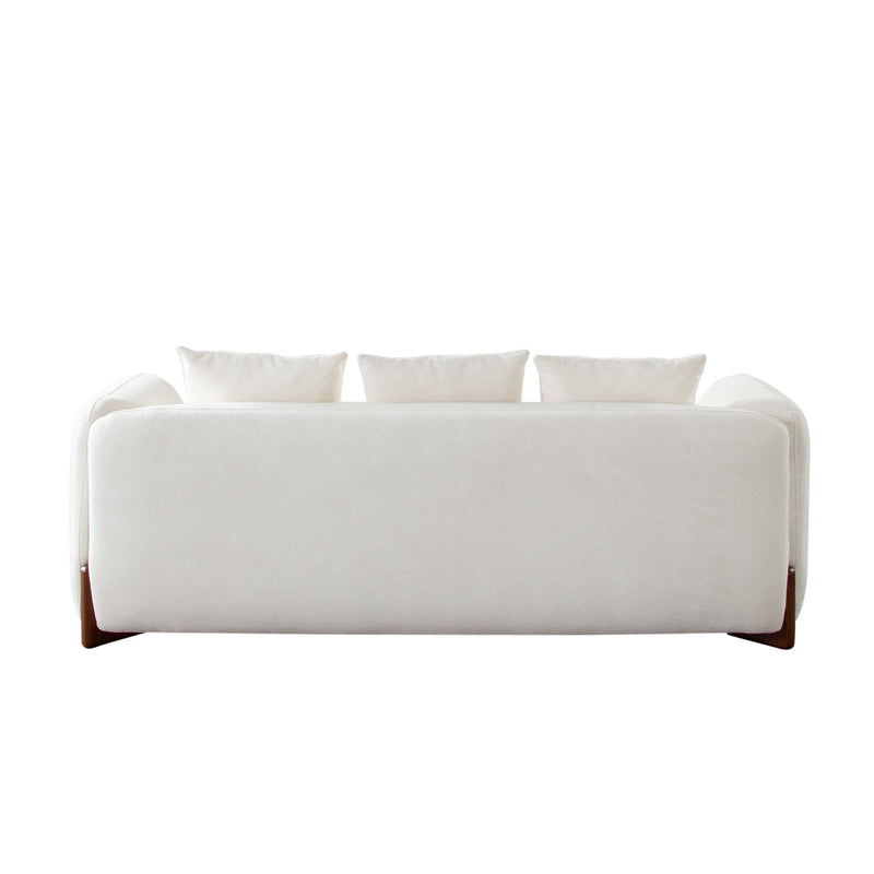 Link Curved Fabric Sofa-zoom-