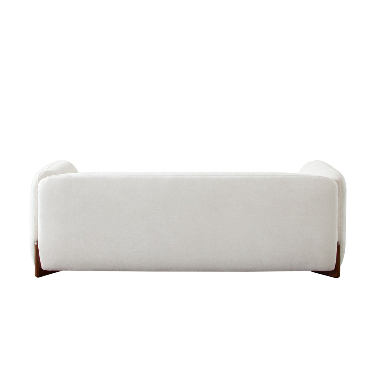 Link Curved Fabric Sofa – close-up – Lusso Furniture Miami