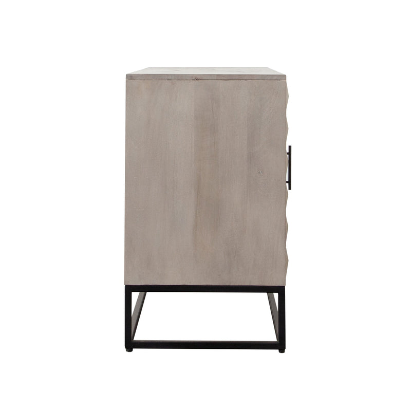 Madera Carved Solid Wood Dresser-zoom-