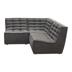 Marshall Grid Tufted Modular Sectional – view 22 – Lusso Furniture Miami